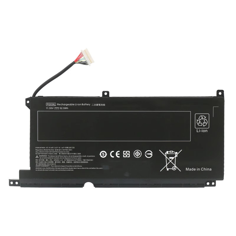 For HP Light and Shadow Wizard 5/6 Max TPN-C141 Q229 Q241 PG03XL Laptop Battery