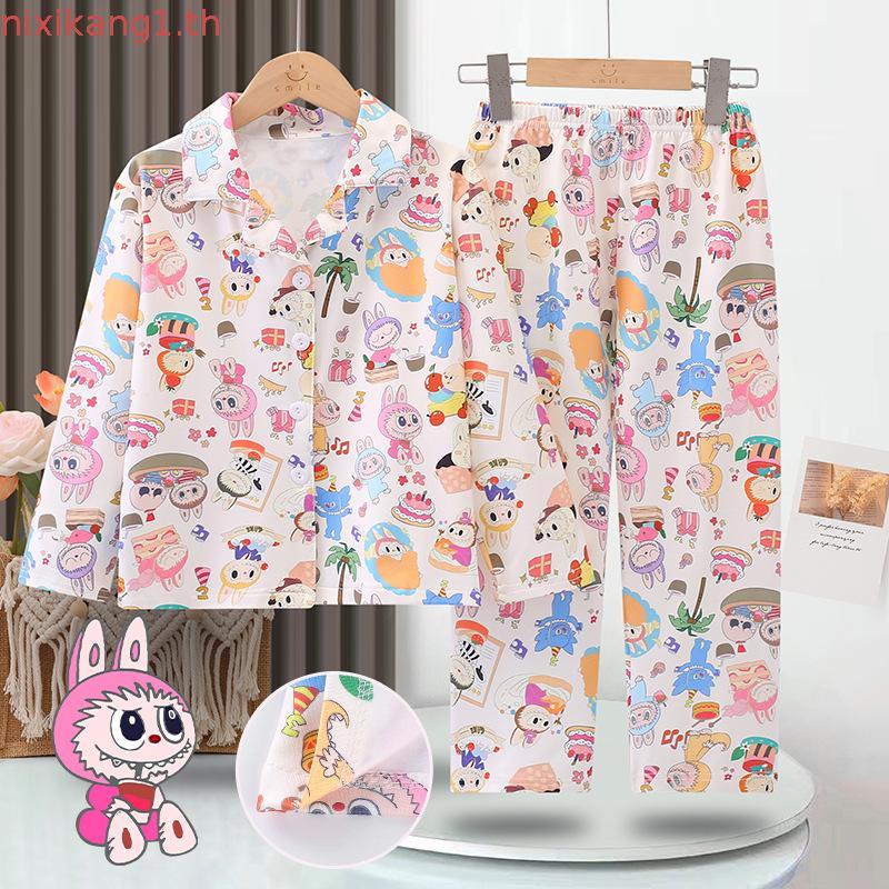 NEW ชุดนอน Pajara Pajamas (Lite) KF-0021-3 Little Kakao Friends Collection : Ryan Bakery เนื้อผ้าไหม