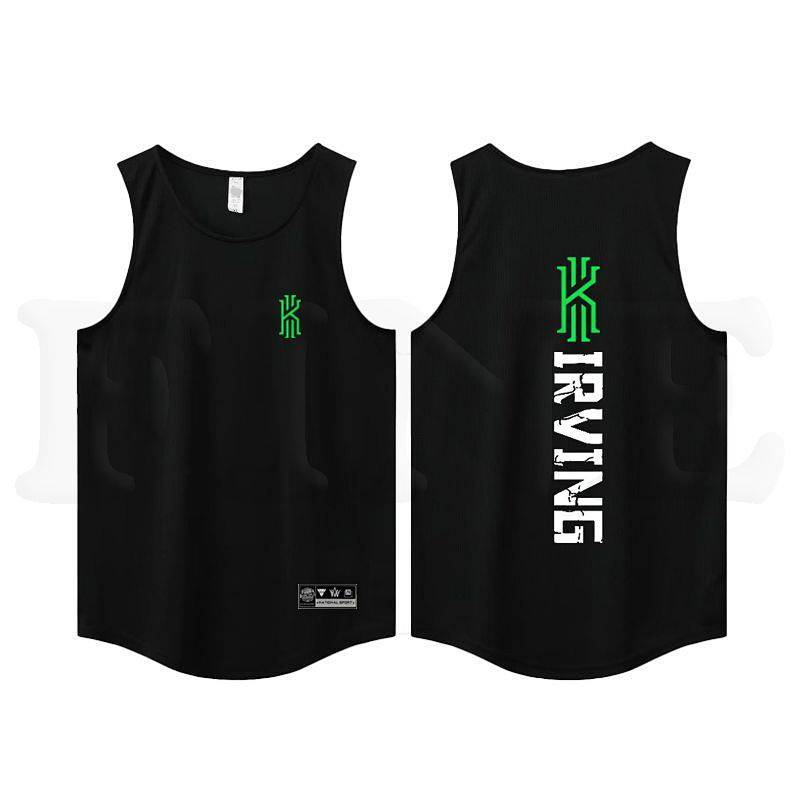 New Basketball Vest Summer Loose T-shirt Basketball Training Wear Sports Running Sleeveless Breathable Top ta7P