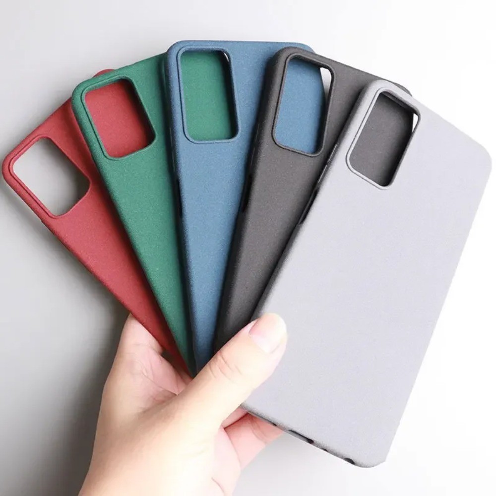 สําหรับ TCL 50 Pro 505 40 XL 30 SE 403 405 406 408 40R 5G Aquos V6 Plus T507U 506D กรณีทราย Matte Si
