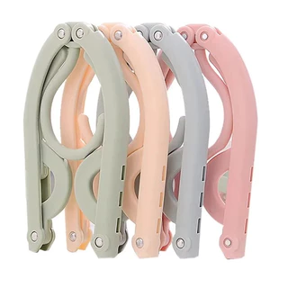 Novvia ไม้แขวนเสื้อแบบพับได้ มี 5 สี ประหยัด พกพาสะดวก และประหยัดพื้นที่สุดๆ