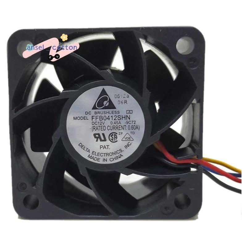 FFB0412SHN 4028 40MM 40X40X28MM Server Fan Big Power Cooling Fan 12V 0.45A Micro-Violent Air Fan 4Pi