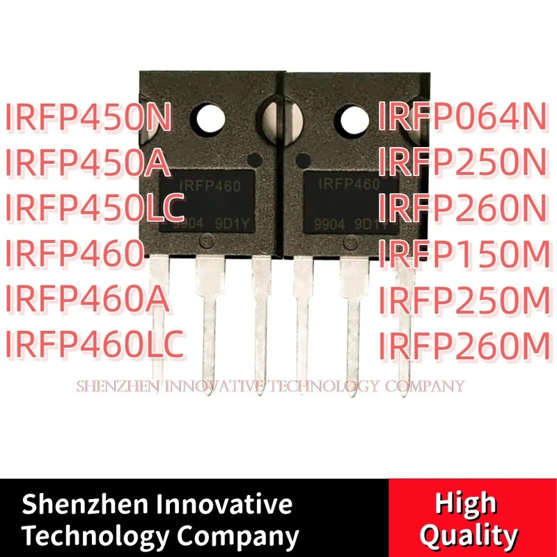 5PCS IRFP450N IRFP450A IRFP450LC IRFP460 IRFP460A IRFP460LC IRFP064N IRFP250N IRFP260N IRFP150M IRFP