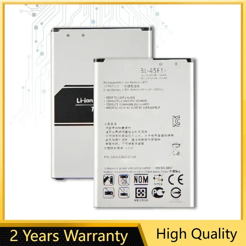 คุณภาพสูง 2410mAh BL-45F1F แบตเตอรี่สําหรับ LG K9 K8 K4 K3 M160 MS210 X230K X240K LV3 2017 รุ่นโทรศั