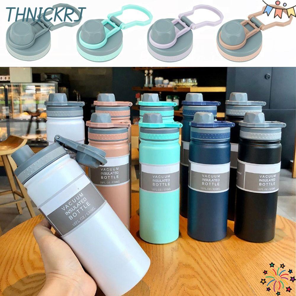 THNICKRJ 1 ชิ้นขวด, TS-8706B/TS-8709B PVC ถ้วย, Universal Splash Proof 530 ml/750 ml พร้อมแหวนปิดผนึ