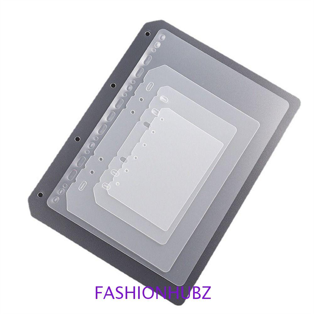 FASHIONHUBZ Notebook Divider Matte Notebook Accessories Board Page A5 A6 A7 B5 A4 Transparent Inner 