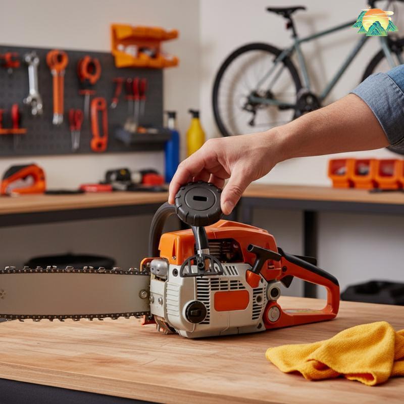 [TO] MS170 MS180 Chainsaw 2pcs การใช้หมวกซีลแน่นติดตั้งง่ายอุปกรณ์อะไหล่ TH