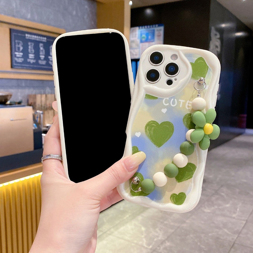 โค้งขอบหัวใจดอกไม้เคสโทรศัพท์Huawei Nova 14i 13 12i 11 10 7i Y91 Y90 Y73 Y70 5T P60 Pro P50 P40 Lite
