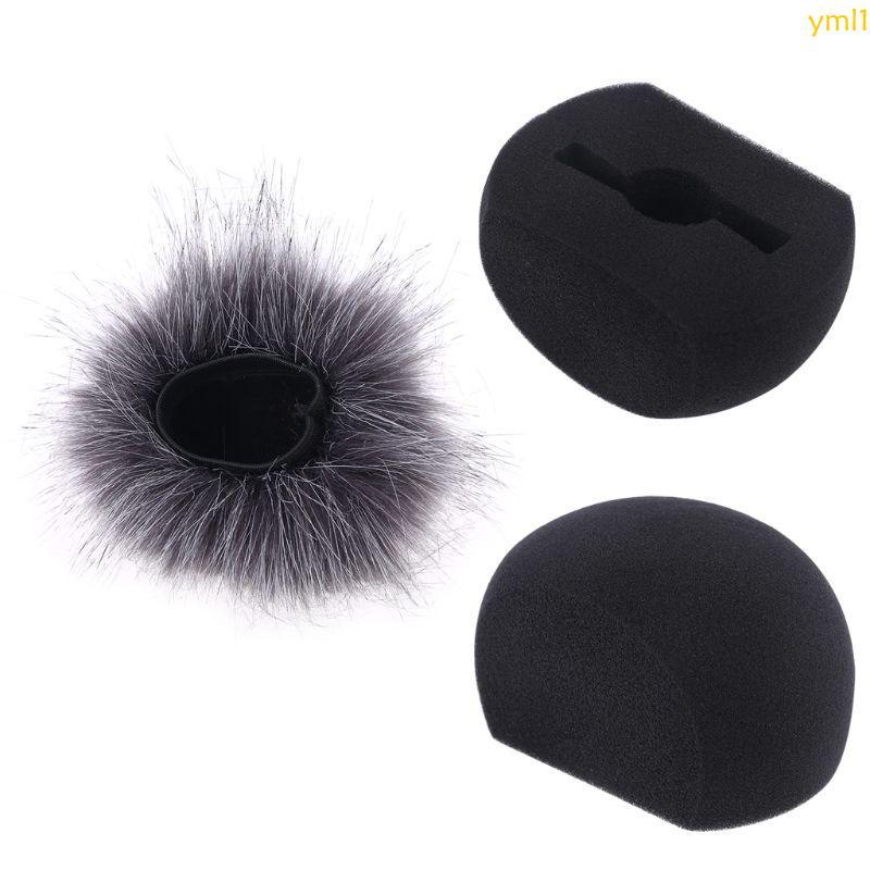 Yml1 Universal ฝาครอบกระจกโฟมฟองน้ํา Mic Grille สําหรับ ZOOM H5 H6
