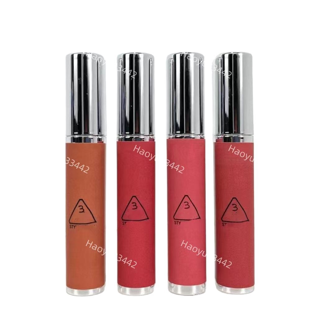 3C Yi Milk Lip Mud Lip Gloss ลิปกลอส Matte Whitening Mirror สวยยาวนานกํามะหยี่ Live Team O8QQ