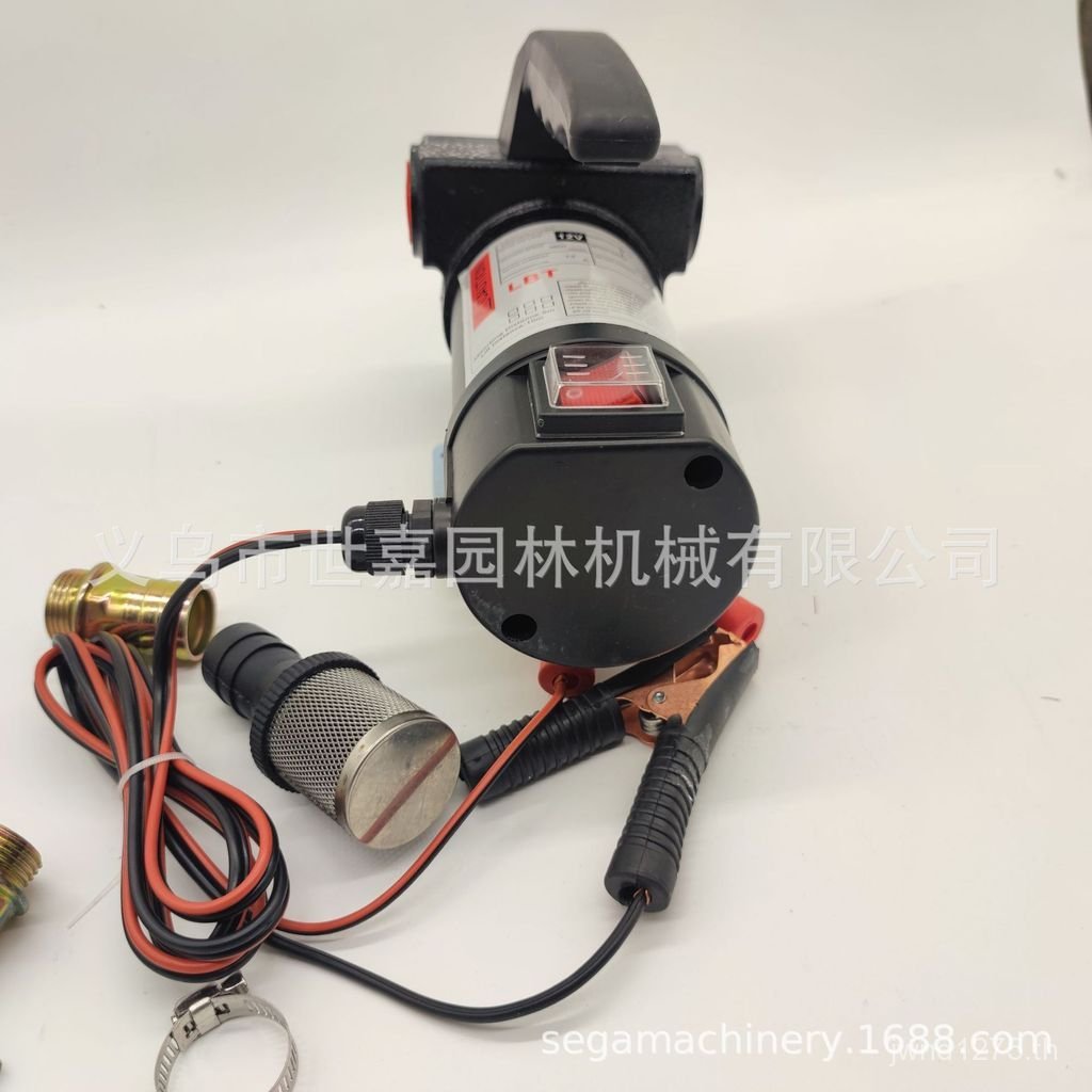 ปั๊มเติมน้ํามันปั๊มดูดน้ํามันไฟฟ้าดีเซล DC ปั๊มป้อนน้ํามัน 12v ดูด 220v ปั๊มน้ํามันปั๊มน้ํามัน 24v M
