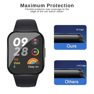 ฟิล์มกันรอยเต็มจอ สําหรับ Redmi Watch 6/5/4/3/2 Lite, Mi Watch Lite