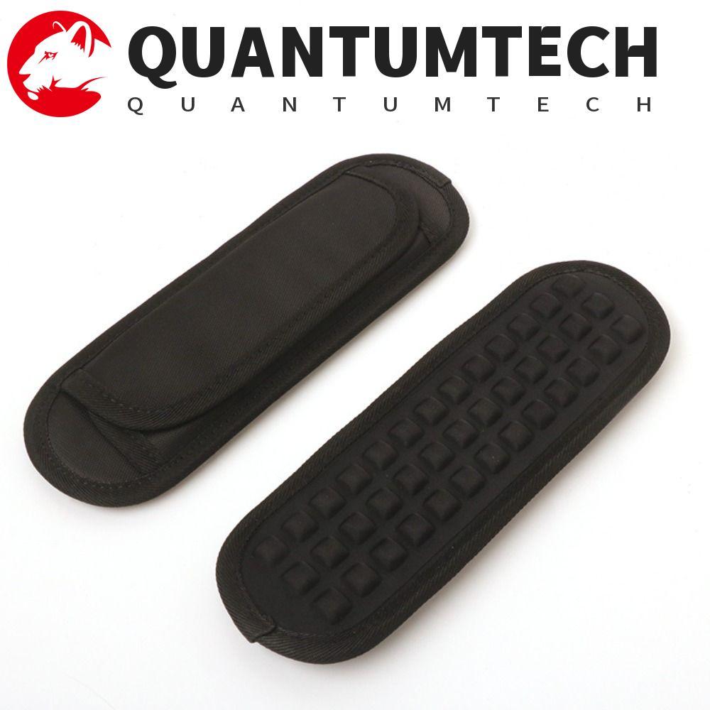 QUANTUMTECH แผ่นรองสายคล้องไหล่, แผ่นรองไหล่กลางแจ้งป้องกันการแรงเสียดทานระบายอากาศ, น้ําหนักเบากันกระแทกนุ่มป้องกันปีนเขาแผ่นรองไหล่เสื้อกั๊ก