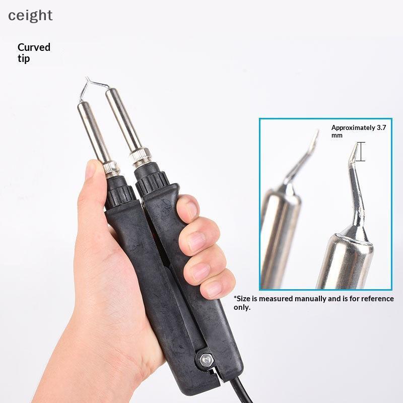 [ceight] แบบพกพา 902 BGA Rework Station พร้อมคลิปทําความร้อนคู่ & Desoldering s TH