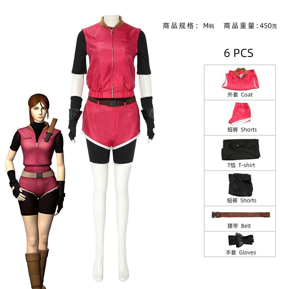 เครื่องแต่งกายคอสเพลย์ Claire Redfield จาก Biohazard/Resident Evil 2 แบบ CY9K MP9K