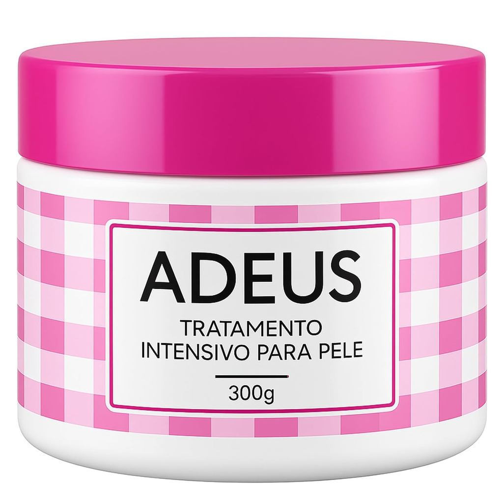 Adeus Brazil Cream-Multifunction Intensive Body Care, Pink Stretch Mark Cream ประกอบด้วย Arnica, Gin