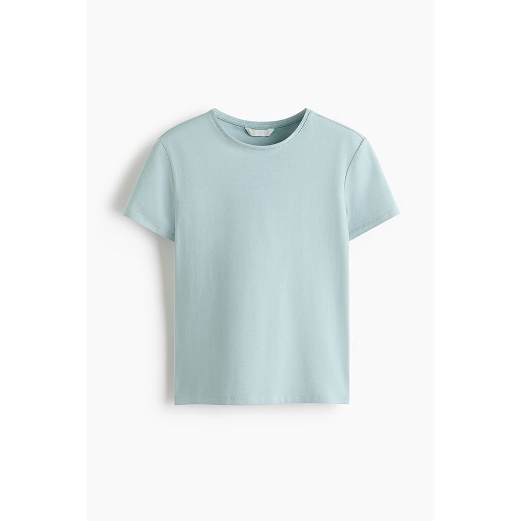 H&M(เอชแอนด์เอ็ม) เสื้อยืดฟิตติ้ง ผู้หญิง 1260200_10