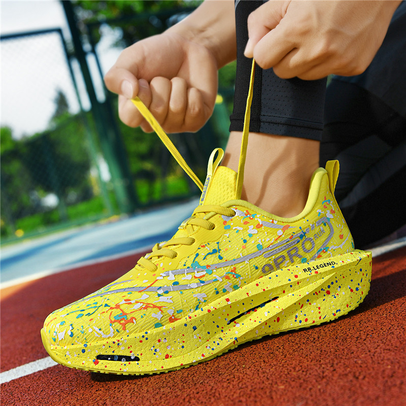 รองเท้าวิ่งลำลองชาย สุดเก๋ Running Shoes Men ระบายอากาศ กันกระแทก ทนต่อการสึกหรอ คุณภาพสูง ราคา ถูกที่สุด ดีลบีเคเค