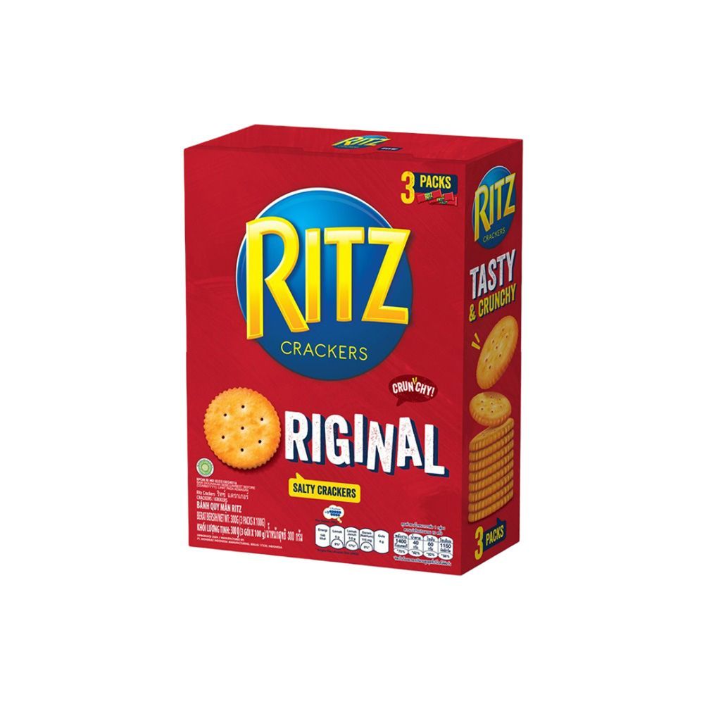 [สินค้าส่งด่วน] ริทซ์แครกเกอร์ กล่อง 300ก. RITZ CRACKER 300 G.