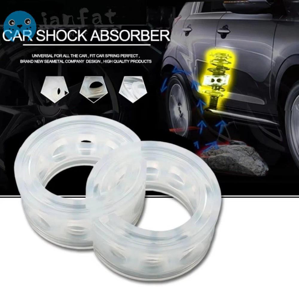 JANFAT 2 ชิ้นโช้คอัพรถยนต์, Auto-buffers Universal Springs กันชนเบาะ, ยางป้องกันเสียงรบกวนบัฟเฟอร์ a/B/C/D ประเภทรถบัฟเฟอร์เบาะสําหรับทุกยานพาหนะรถบรรทุก SUV Jeep