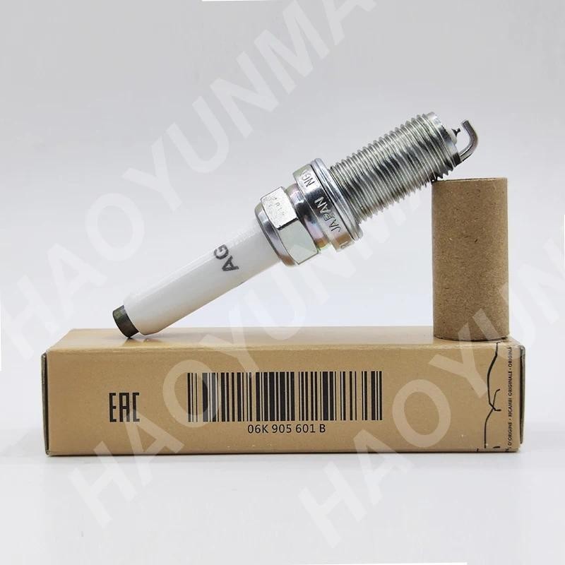 4 ชิ้น 06K905601B PLFER7A8EG Platinum Spark Plug สําหรับ Audi A3 A4 A6 VW Allroad Q7 TT Golf Seat Sk