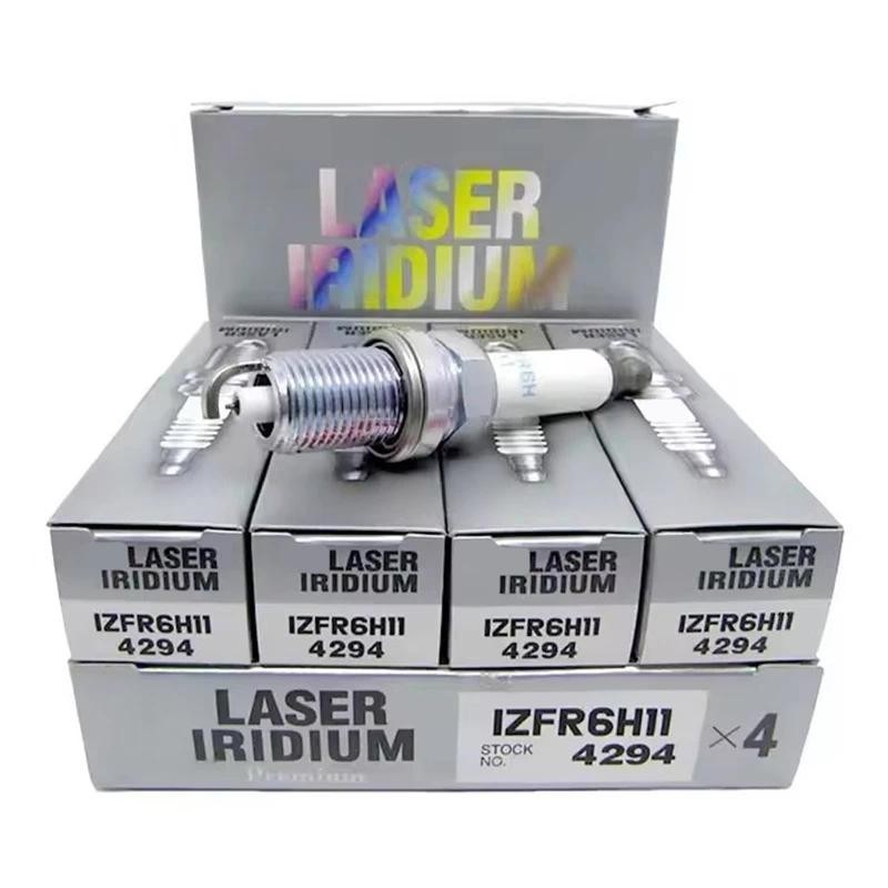 4/6PCS Iridium Spark Plug 4294 IZFR6H11 สําหรับ E82 E87 E88 E90 E92 E63 E65 E66 E70 318i 320i 550i 7