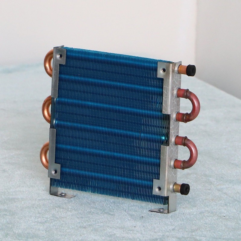 คอยล์เย็น-ร้อน CP1X6X120 ระบายความร้อนด้วยลม ท่อทองแดง ครีบอลูมิเนียม ใช้กับตู้เย็น