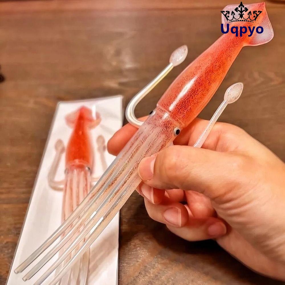 UQPYO Octopus Noodle Fork, Food Picks, Creative Cooking Tools Squid-Shaped 3-in-1 Tableware Instant 