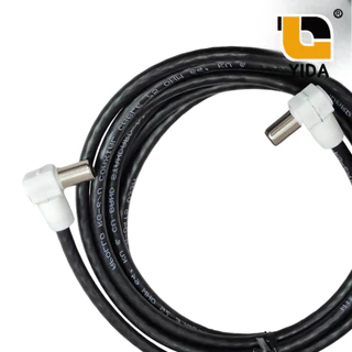 สายอากาศทีวี Digital TV RF Cable สายคอนโด สีดำ รองรับทีวีดิจิตอล ยาว 1-5 เมตร