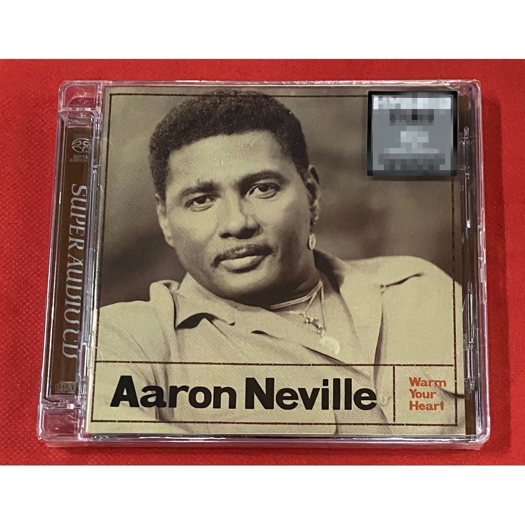 พร้อมสต็อก Aaron Aaron Neville หมึกเม็ดใหญ่ Warm Your Heart SACD ใหม่เอี่ยมที่ยังไม่ได้เปิด