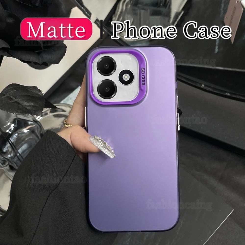 เคสสําหรับOppo A 6 A6C A6S A6X A6t A6tPro A6Pro A6i OppoA6C OppoA6S OppoA6X 4G 5G 2026 Frosted Minimalistเคสโทรศัพท์กันกระแทกฮาร์ดปกหลัง