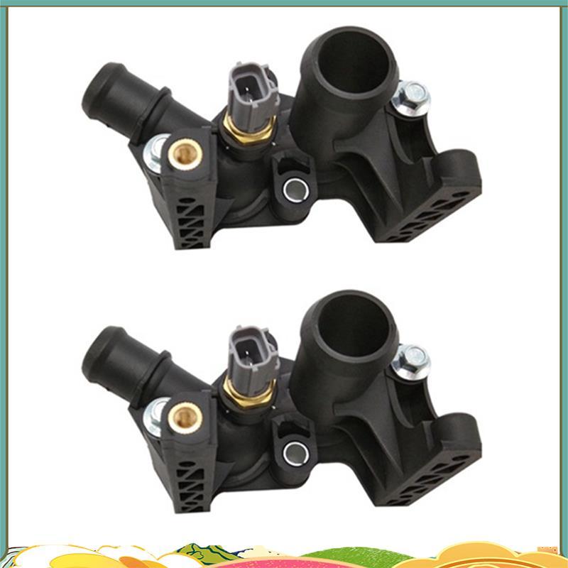 2PCS 7M5G-8K556-AC Cooling System Thermostat สําหรับ Fiesta Focus 2012-2016