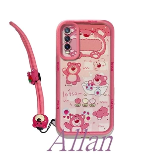 เคส vivo v2026 v2029 v2043 v2048 v2027 v2042 case TPU ลายการ์ตูน กันกระแทก สีสันสดใส พร้อมส่ง xxr-DK