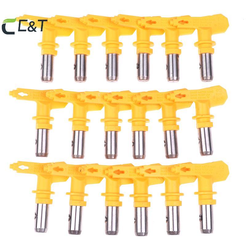 C&T 1 ชิ้น 2/3/4/5/6 Series Airless Tip หัวฉีดสําหรับ Wagner Paint er เครื่องมือได้ดี