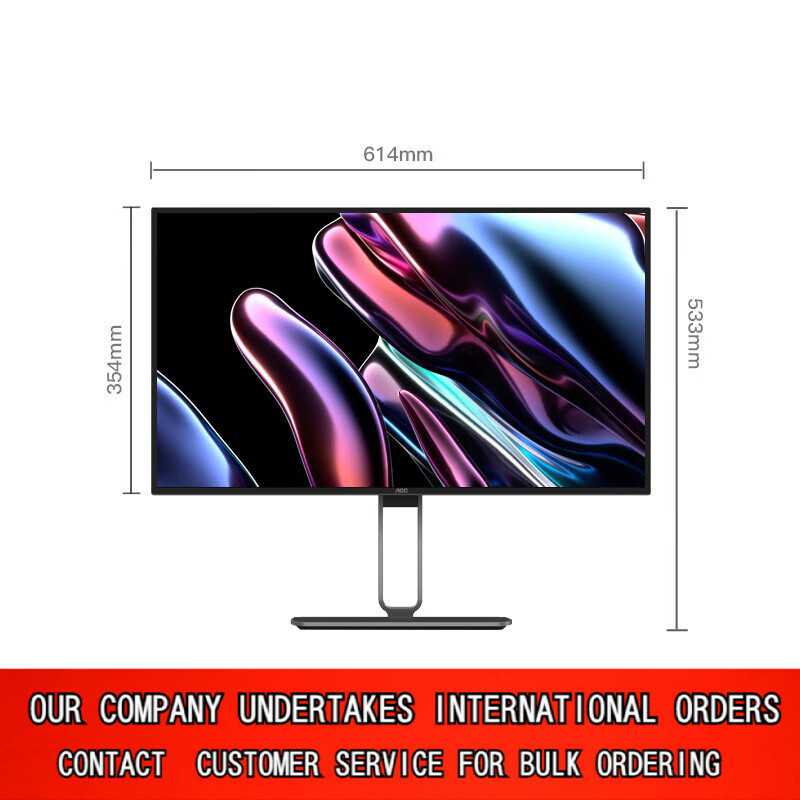 27 นิ้ว 4K Display อินเทอร์เฟซ type-c สํานักงานมืออาชีพออกแบบจอแสดงผลคอมพิวเตอร์ U27U2DP