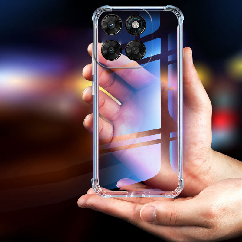 เคสแฟชั่นป้องกันการหล่นสําหรับ Motorola Moto G67 / G77 สําหรับ Motorola Edge 70 Fusion Clear Cover
