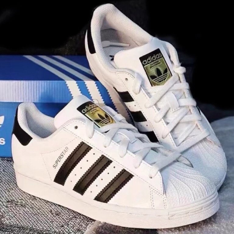 [1: 1 Development] AD Originals Superstar Classic Shell Toe Series Low-Top All-Match รองเท้าผ้าใบกีฬ