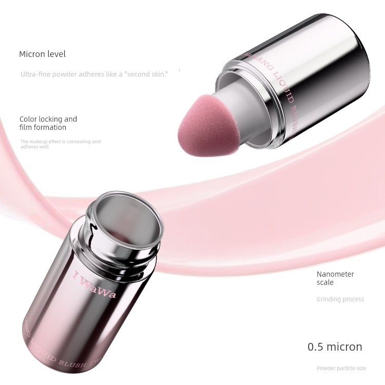 ครีมบลัช บลัชออน Iwawa iwa iwawa Blush Liquid Revealing Tender Good Complexion Clear Contouring Natu