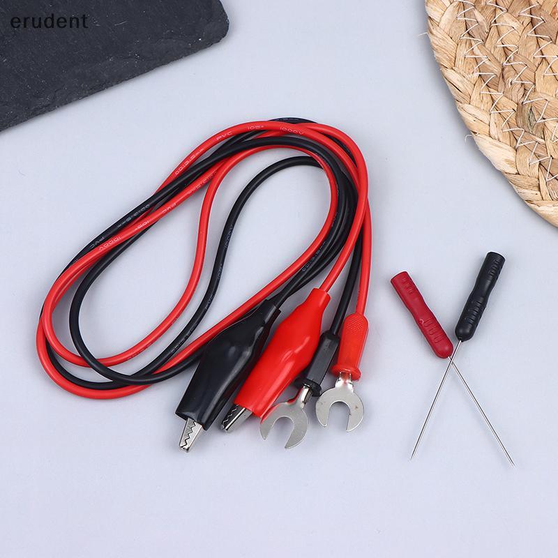 Erudent Multi Functional ที่ถอดออกได้เคล็ดลับพิเศษ 1000V 20A Gold-plated Multimeter Probe, เปลี่ยน P
