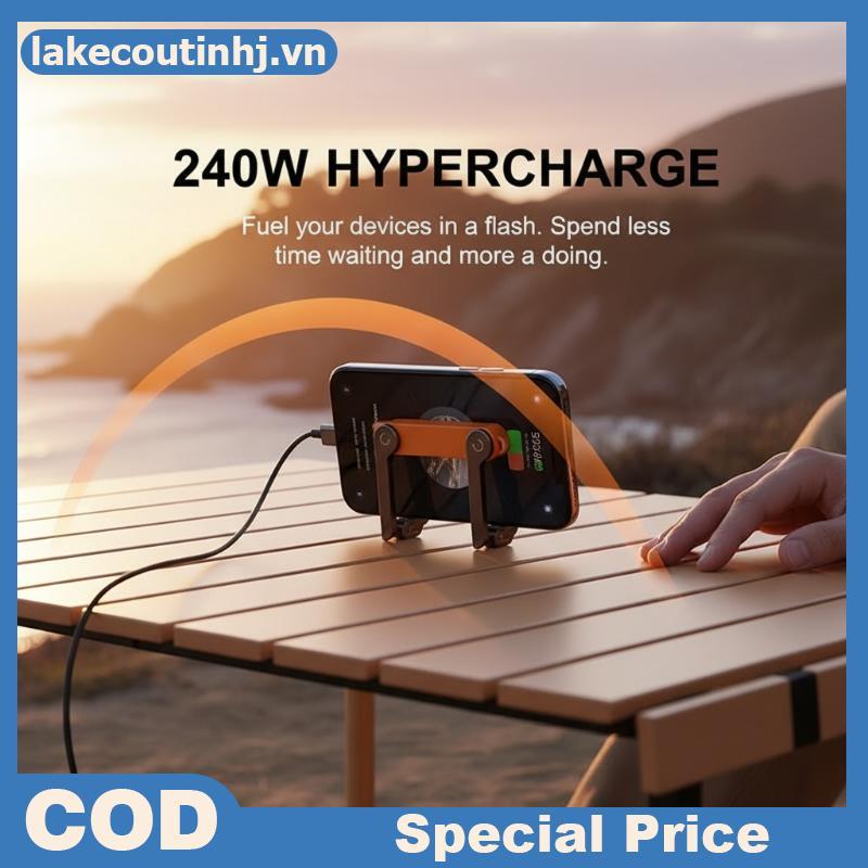 Lu 240W ประเภท C OTG อะแดปเตอร์ขาตั้ง 90 องศา USB C หญิง IP ชาย Converter สําหรับแดชบอร์ดรถ Mounts t