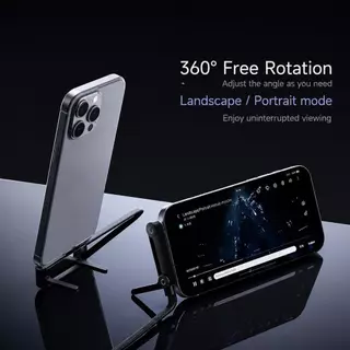 สายชาร์จความเร็วสูง65W พร้อมแท่นวางโทรศัพท์ชนิด C ถึง Type-C สายสำหรับ iPhone 15ขึ้นไป/Android ยาว 1.5เมตร พกพาสะดวก