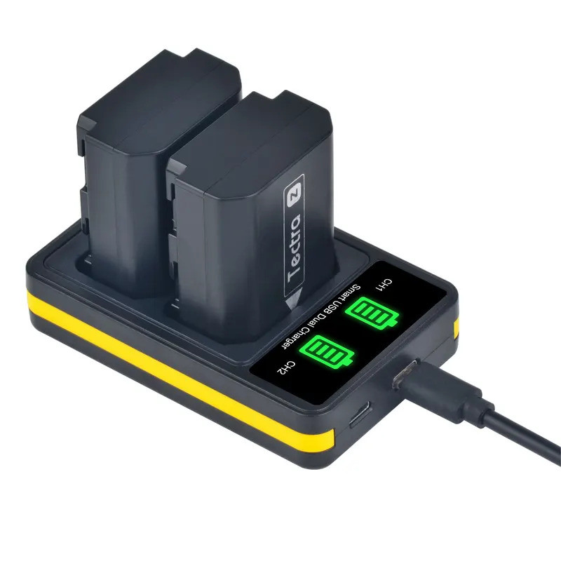 2280mAh NP-FZ100 NP FZ100 Battery and Charger with Type C Port for Sony ZV-E1 BC-QZ1 a9 a7R III a7 I