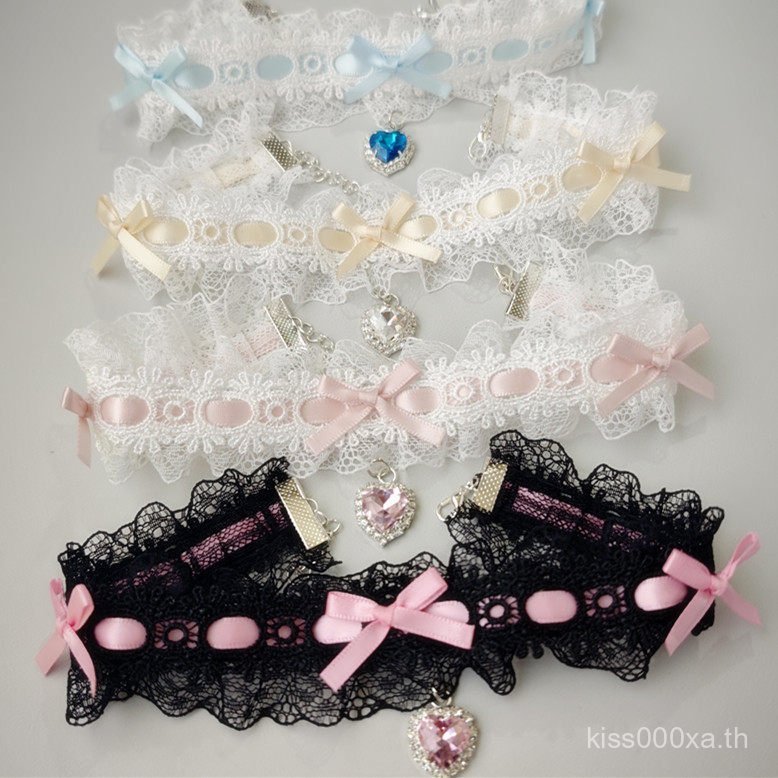 สร้อยคอลูกไม้ DIY สำหรับสไตล์ Lolita น่ารักแบบ INS KIX5