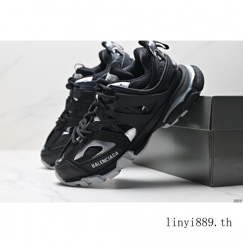 BALENCIAGA Track Trainers 3.0 代复古野 Discoperson รองเท้าวิ่งอเนกประสงค์ GXW4