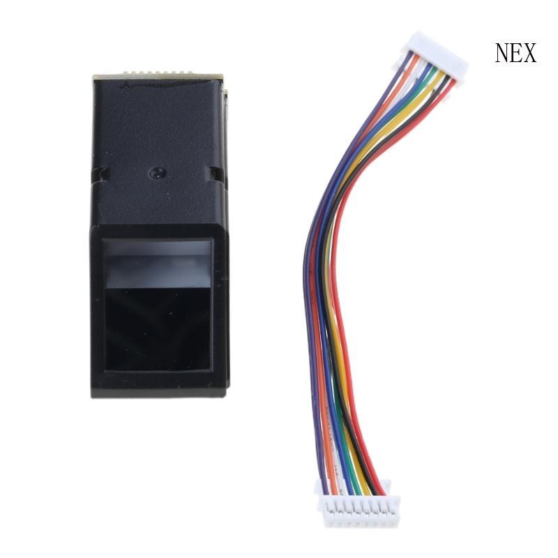 NEX AS608 อุปกรณ์จดจําโมดูลลายนิ้วมือ เครื่องอ่านลายนิ้วมือ