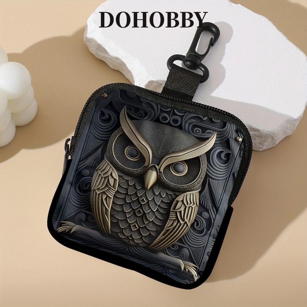 DOHOBBY โดโฮบบี้ กระเป๋าใส่เหรียญ,แมวฟุตบอลเมาส์กระเป๋าสตางค์ขนาดเล็ก,อินเทรนด์น้ําหนักเบาทนทานกันน้ําหูฟังกระเป๋าเพื่อนของขวัญ