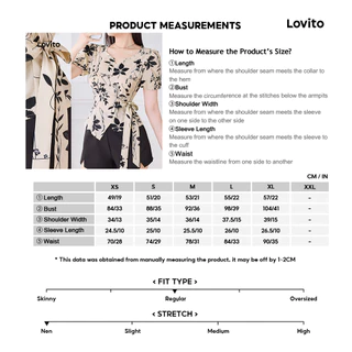 Lovito สง่างาม เสื้อเชิ้ตลายลูกไม้ สำหรับฤดูใบไม้ผลิ/ฤดูร้อน สีแอปริคอท สำหรับผู้หญิง เกาหลี อินเทรนด์ L138AD1402