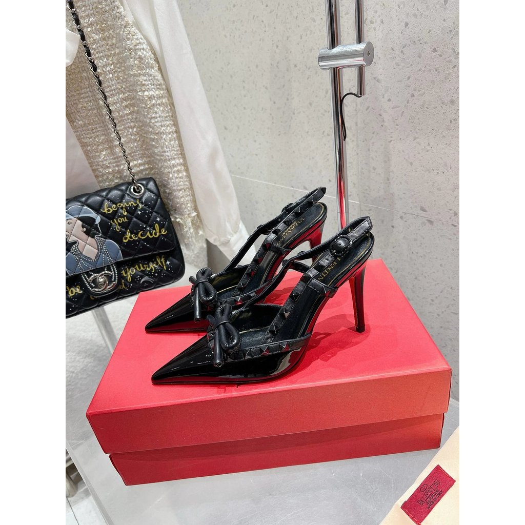 2025.1.7-9cm Heel Valentino Valentino รองเท้า/รองเท้าส้นสูง