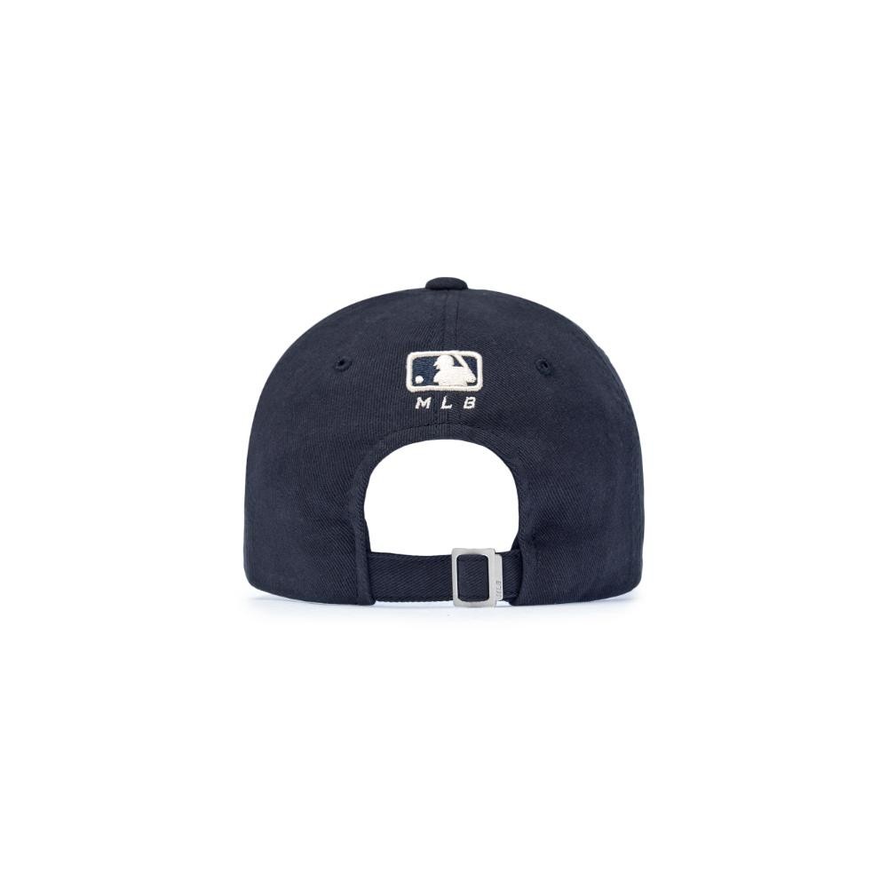 MLB หมวกแก๊ป ยูนิเซ็กส์ Peach Twill Structured Ball Cap รุ่น 3ACPB135N 50NYS สีน้ำเงิน ราคา ถูกที่สุด ดีลบีเคเค แกลเลอรีภาพที่ 4