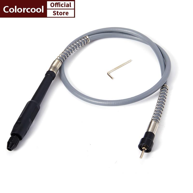 TH Handle เครื่องบดเพลาแบบยืดหยุ่นพร้อมสว่าน 0.3-3.2 มม. Chu Flex Shaft สําหรับ Dremel HH